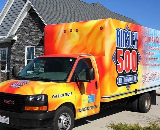 Slide of Ainsley Heating & Cooling