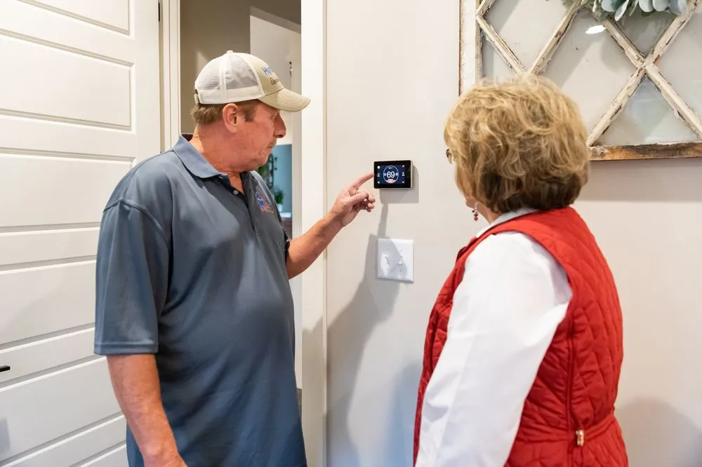 Slide of Air & Heat Service