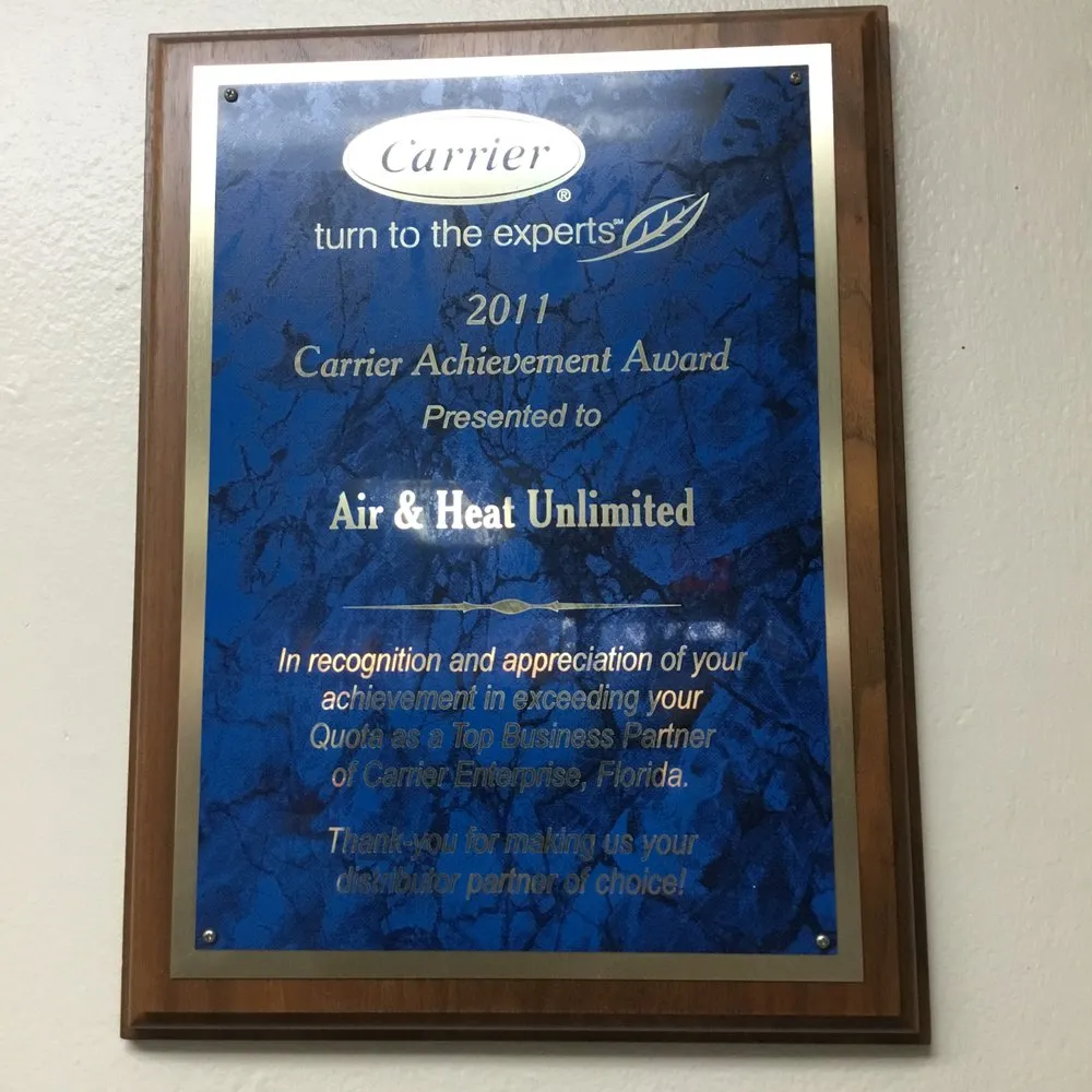 Slide of Air & Heat Unlimited