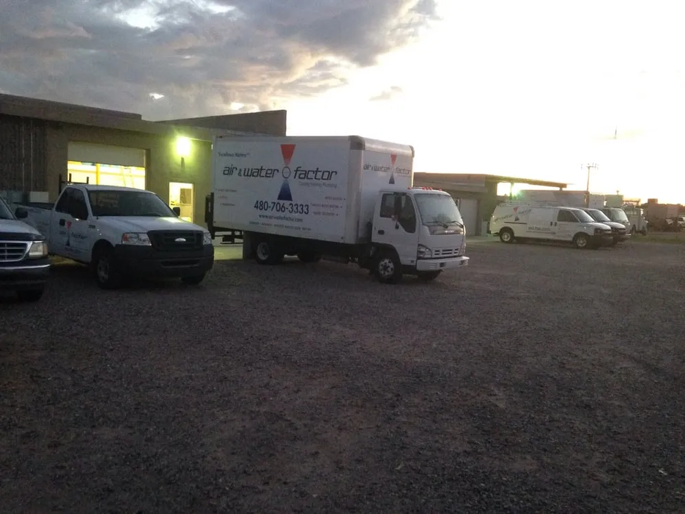 Slide of Air & Water Mechanical Services