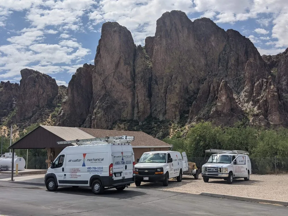 Slide of Air & Water Mechanical Services