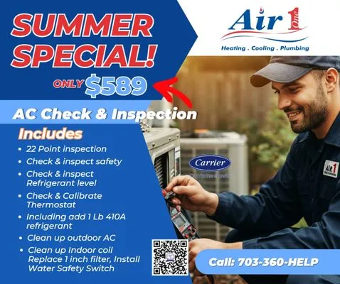 Air 1 Mechanical Heating & Cooling Logo