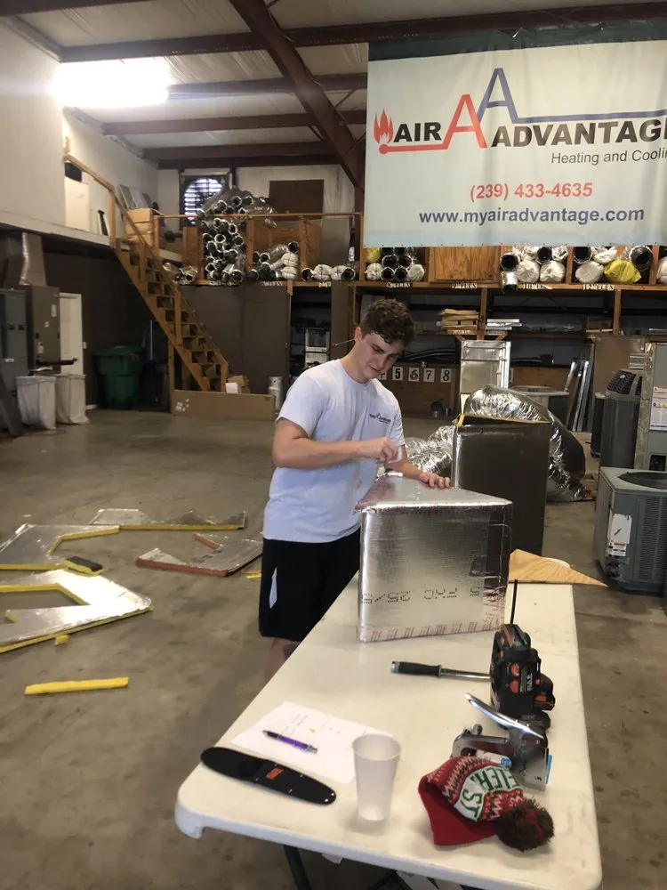 Slide of Air Advantage Heating & Cooling Inc