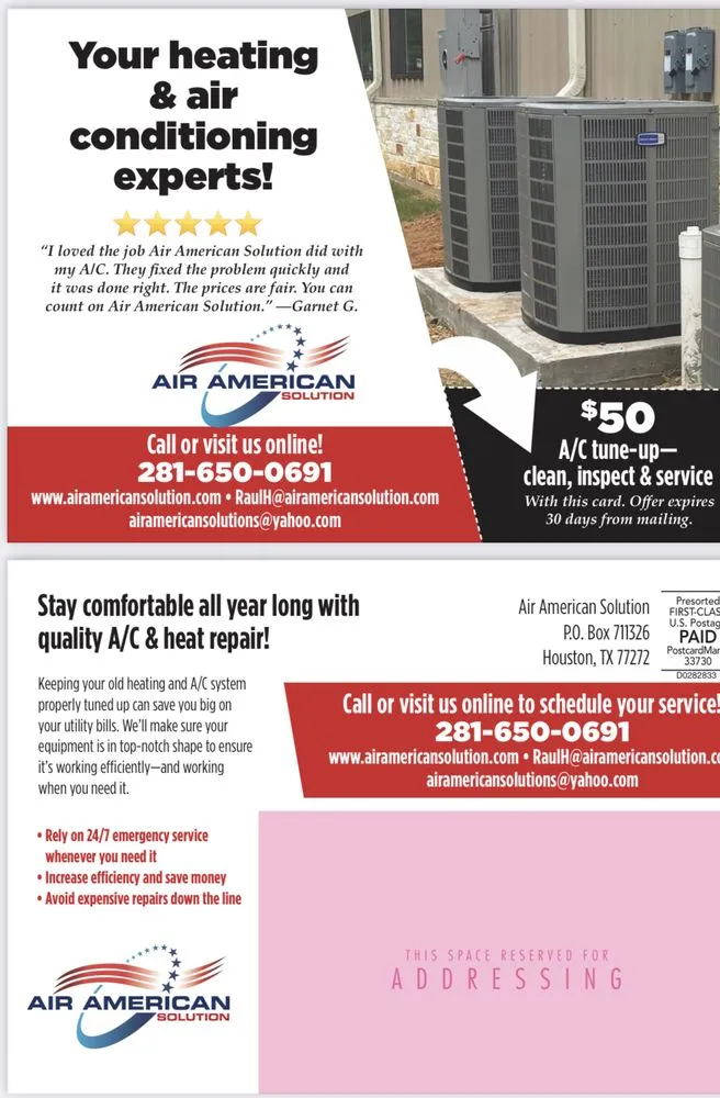 Slide of Air American Solution