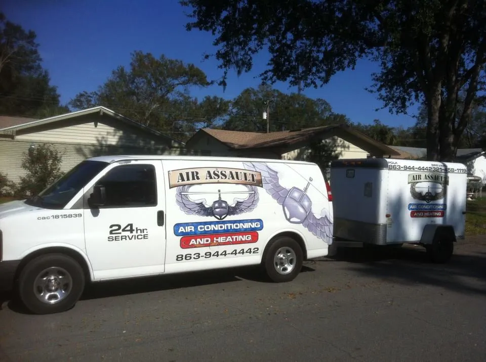 Slide of Air Assault Air Conditioning & Heating