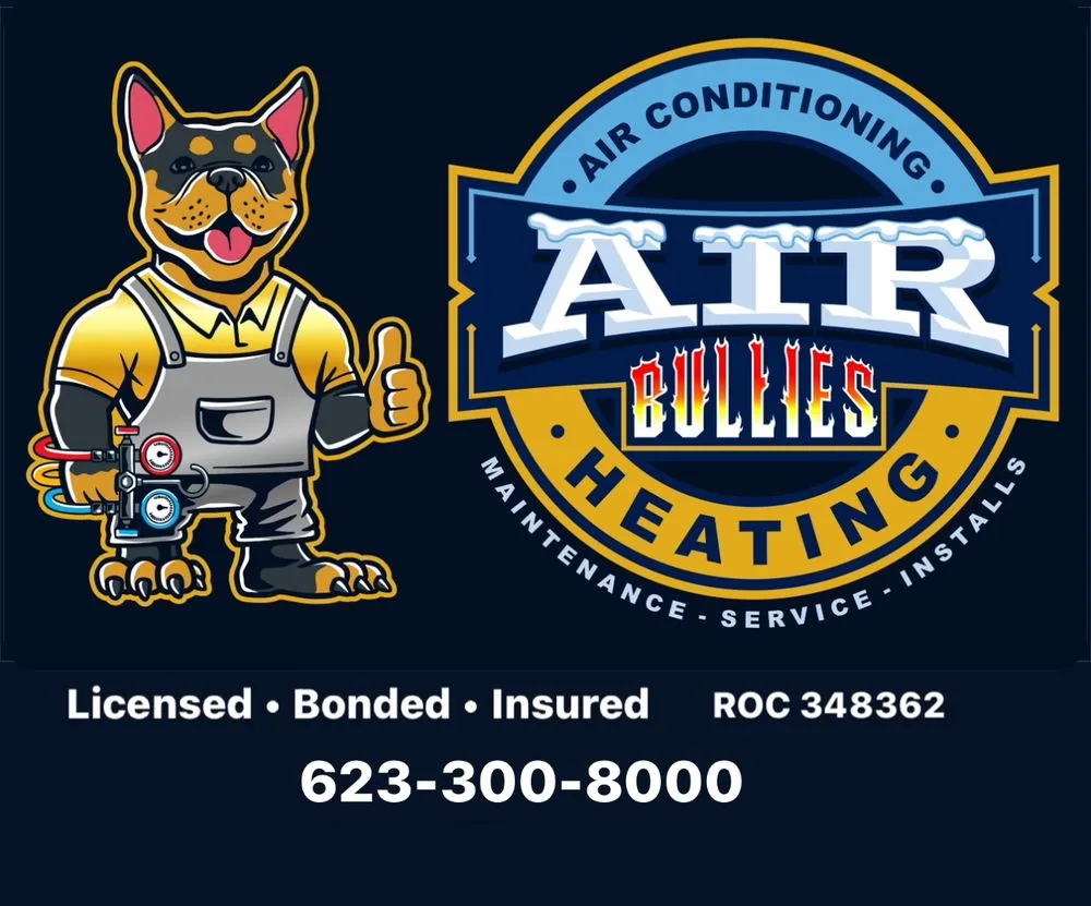 Slide of Air Bullies Air Conditioning and Heating