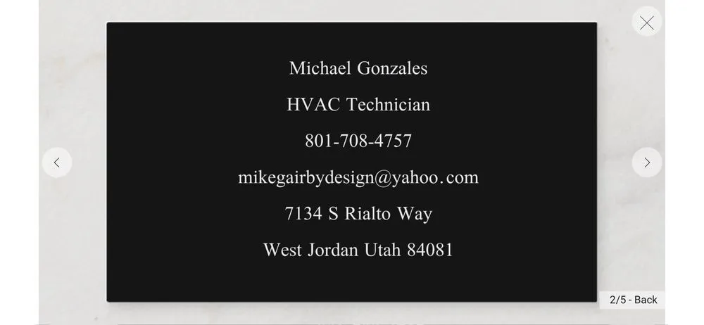 Slide of Air By Design