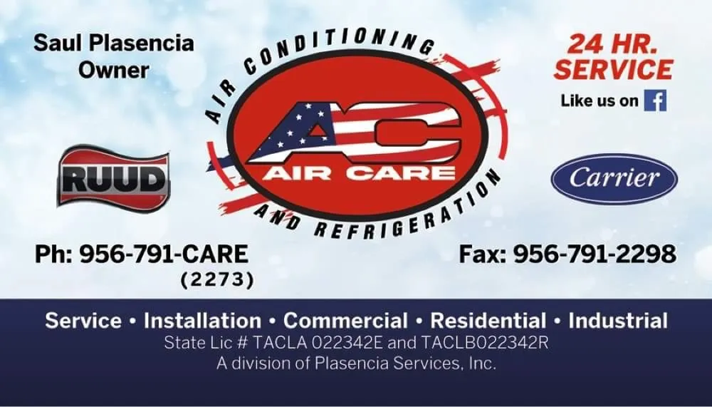 Slide of Air Care Conditioning Inc.