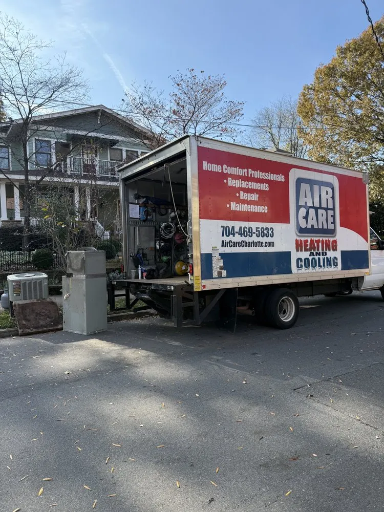 Slide of Air Care Heating and Cooling