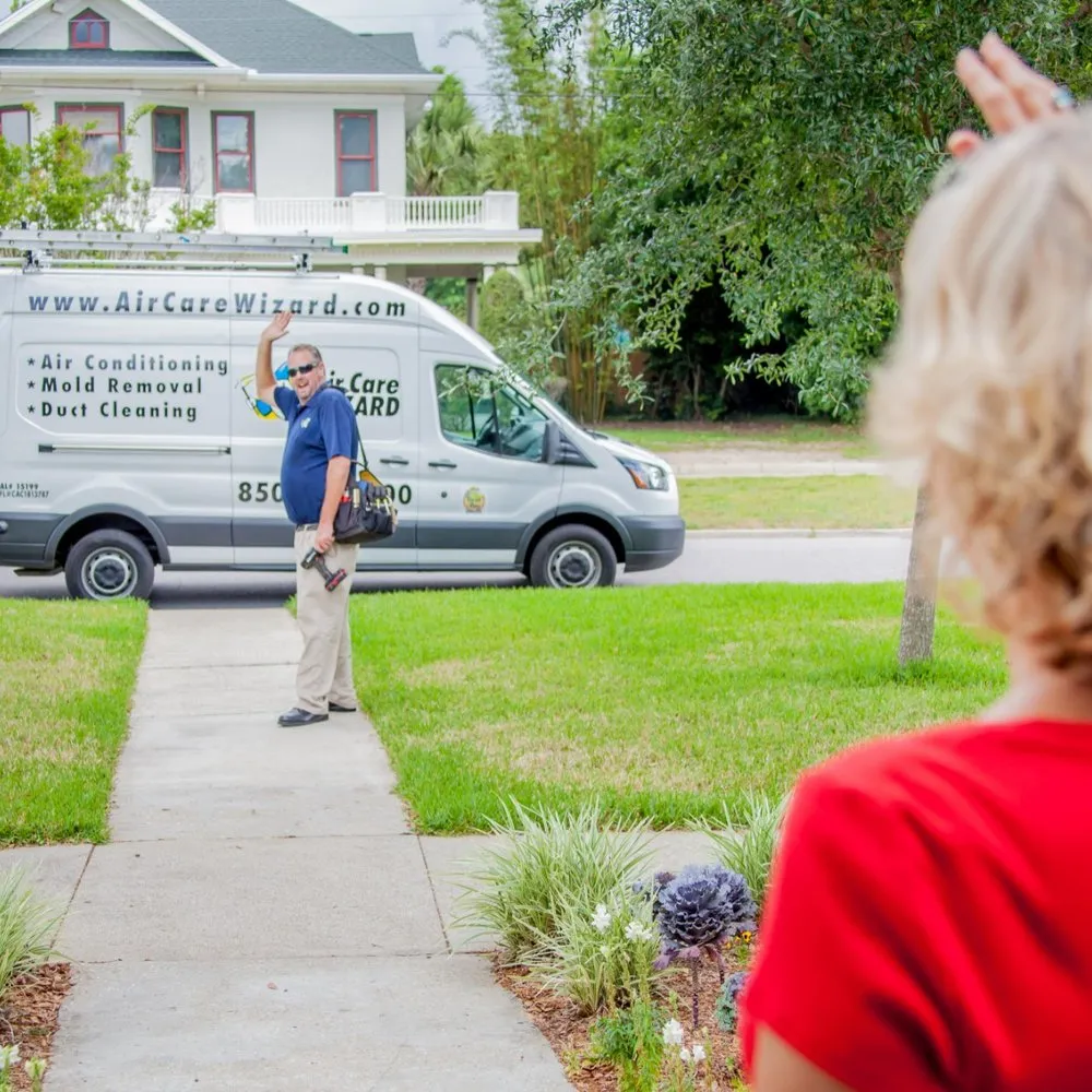 Slide of Air Care Wizard