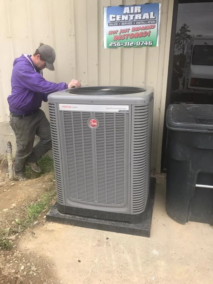 Slide of Air-Central Heating & Cooling