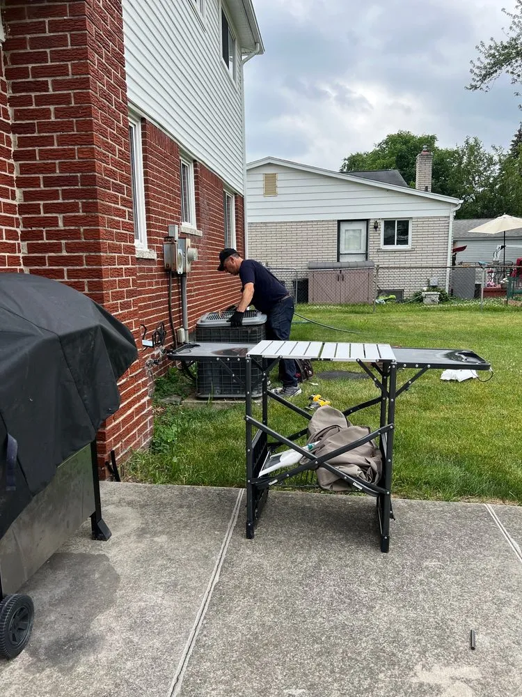 Slide of Air Clinic Heating and Cooling