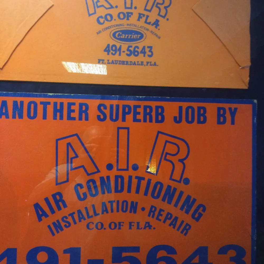 Slide of Air Co of Florida