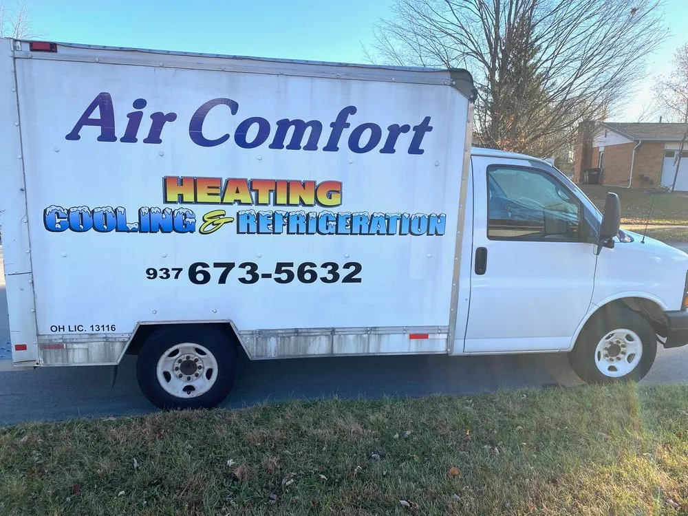 Slide of Air Comfort Heating and Cooling