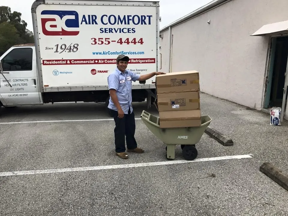 Slide of Air Comfort Svc