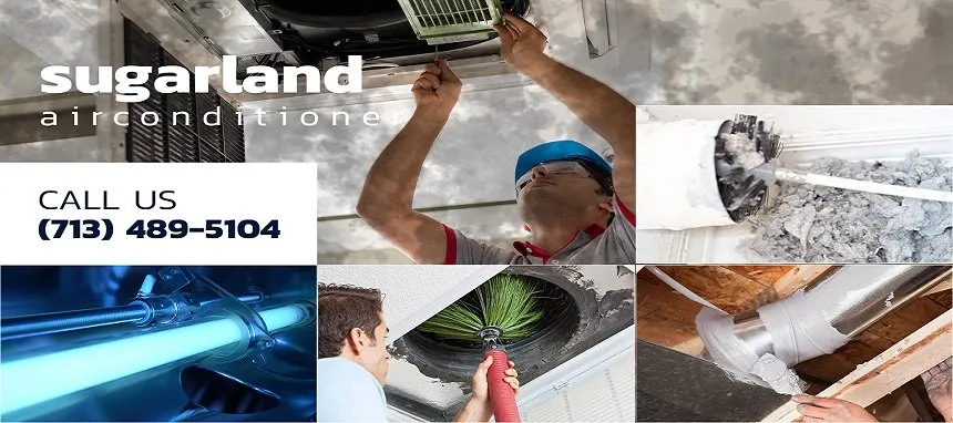 Slide of Air Conditioner Sugar Land TX