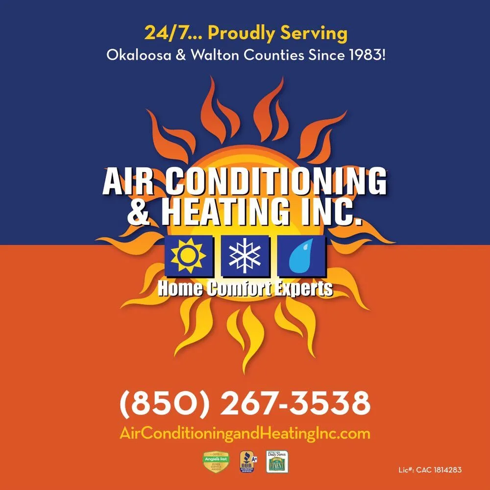 Top-rated AC repair experts serving Santa Rosa Beach, FL - Air Conditioning & Heating