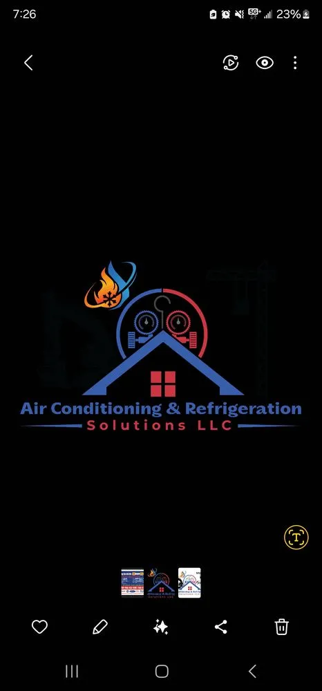 Slide of Air Conditioning & Refrigeration Solutions