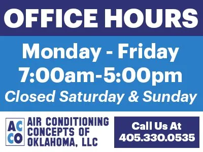 Slide of Air Conditioning Concepts of Oklahoma