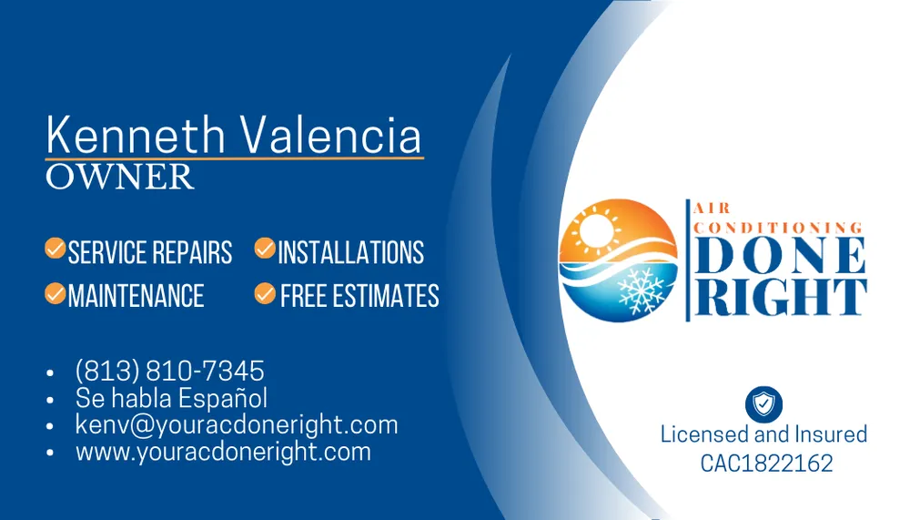 Slide of Air Conditioning Done Right