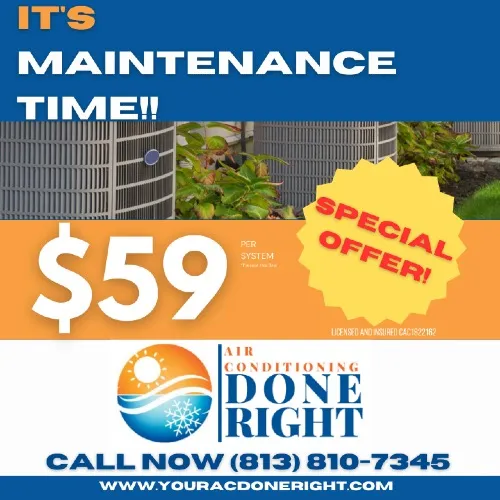 Slide of Air Conditioning Done Right