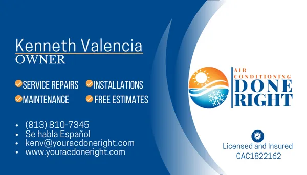 Air Conditioning Done Right Logo