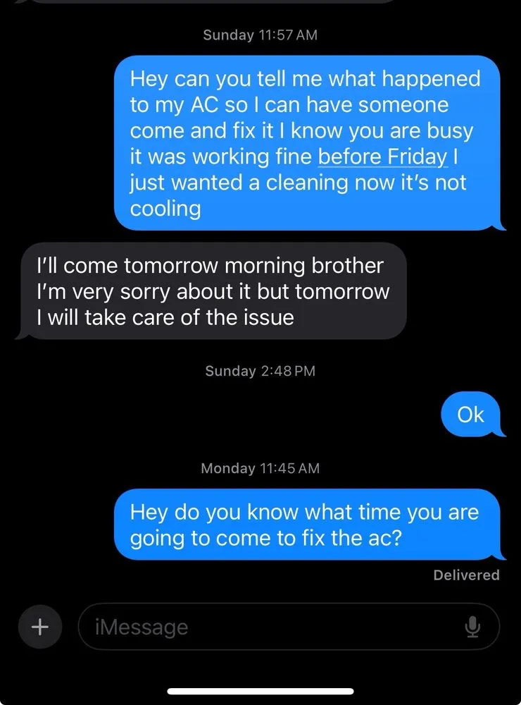 Slide of Air Conditioning Experts