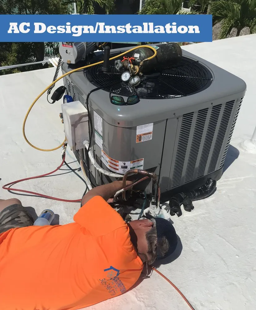 Slide of Air Conditioning On Call