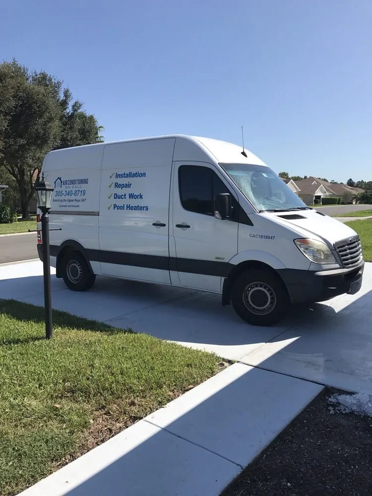 Slide of Air Conditioning On Call