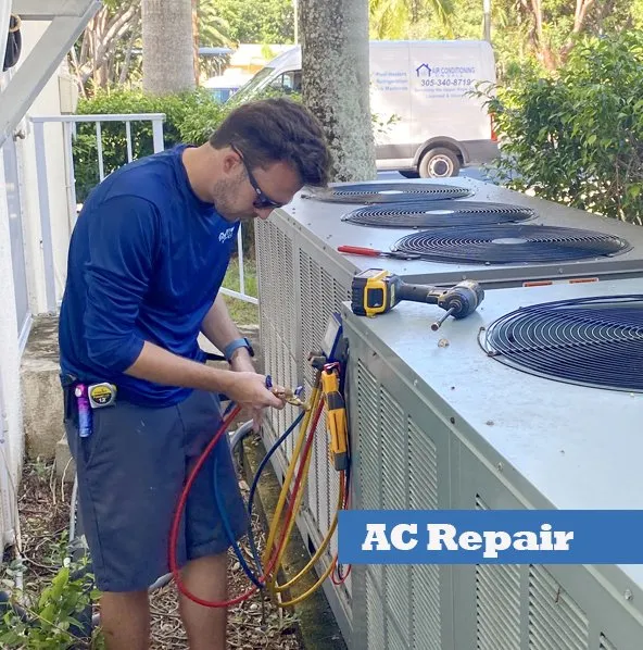 Slide of Air Conditioning On Call