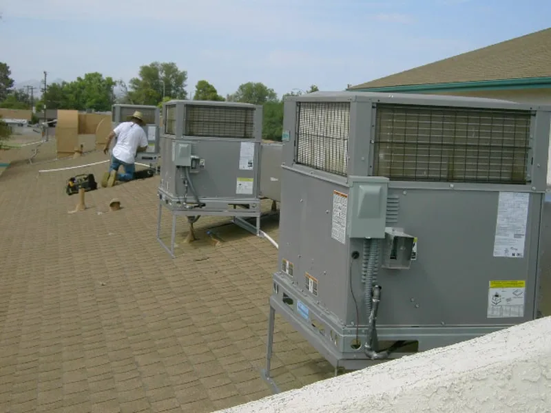 Slide of Air Conditioning Security