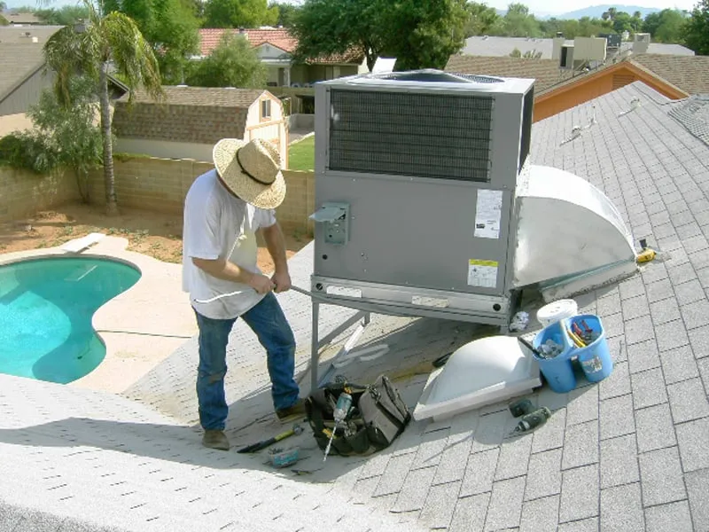 Slide of Air Conditioning Security