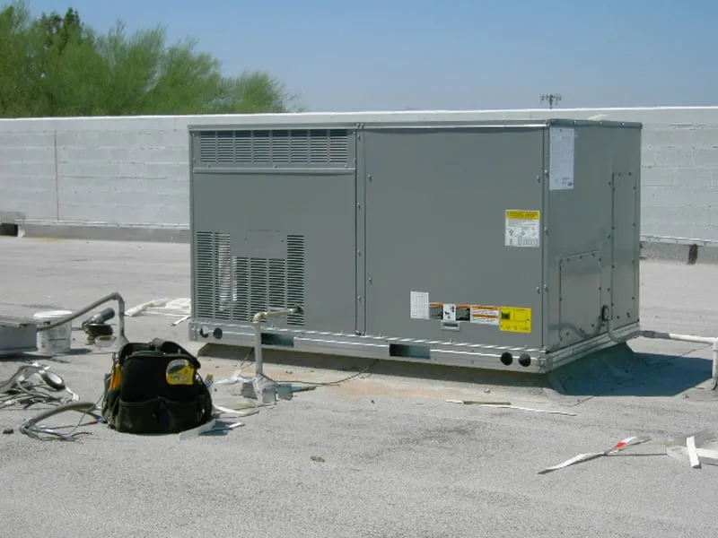 Slide of Air Conditioning Security