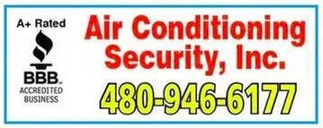 Slide of Air Conditioning Security