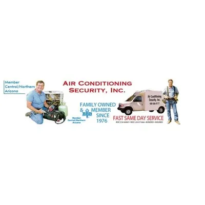 Air Conditioning Security Logo