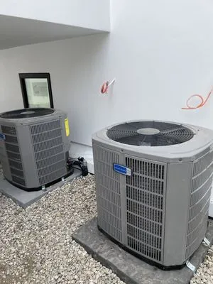 Air Connection Heating and Cooling Logo