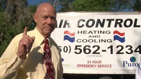 Slide of Air Control Heating & Cooling