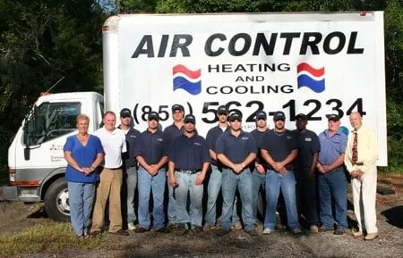 Slide of Air Control Heating & Cooling