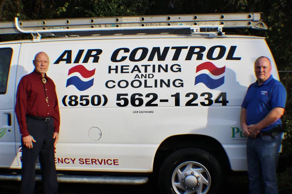 Slide of Air Control Heating & Cooling