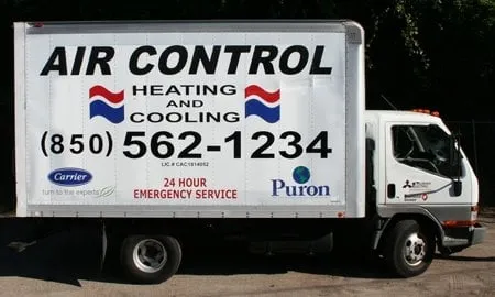 Slide of Air Control Heating & Cooling