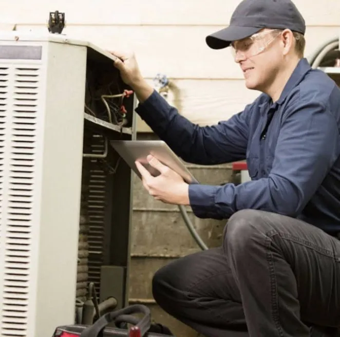 Slide of Air Control Heating and Cooling