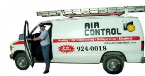 Slide of Air Control Heating and Electric