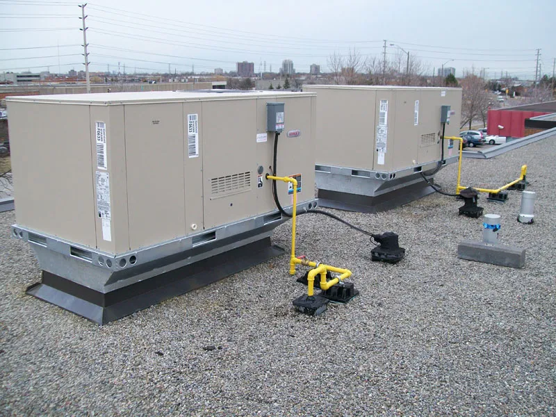 Slide of Air-cooled mechanical services