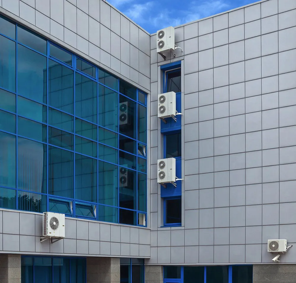 Slide of Air Cooling Mechanical Heating & Air Conditioning