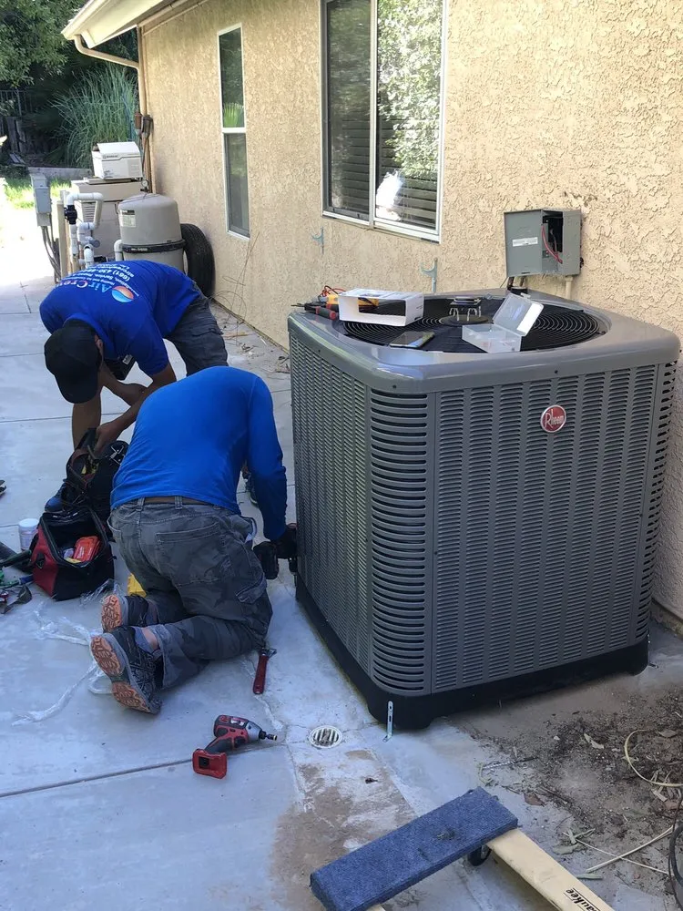 Slide of Air Crew Heating and Air Conditioning