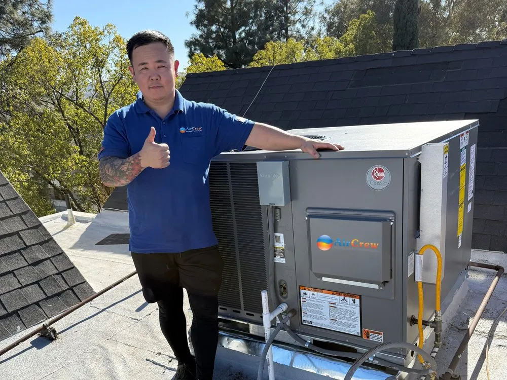 Slide of Air Crew Heating and Air Conditioning