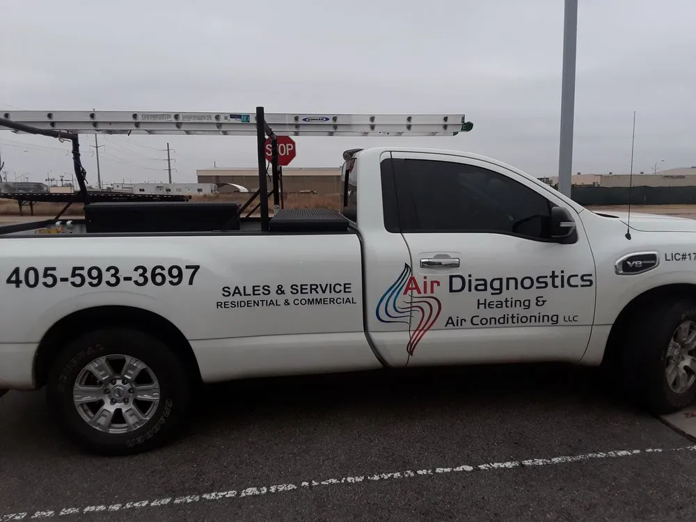 Slide of Air Diagnostics Heating and Air Conditioning