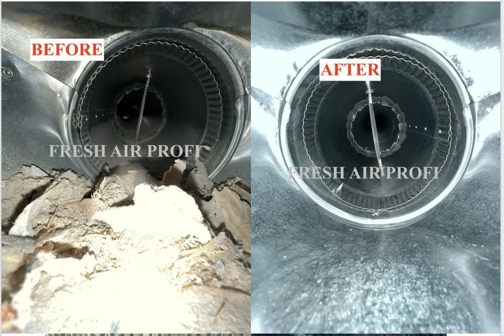 Slide of Air Duct Clean & Fresh