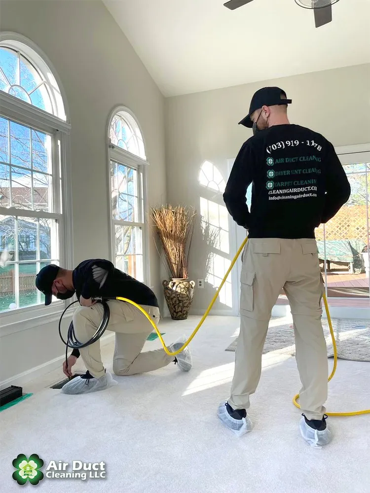 Slide of Air Duct Cleaning