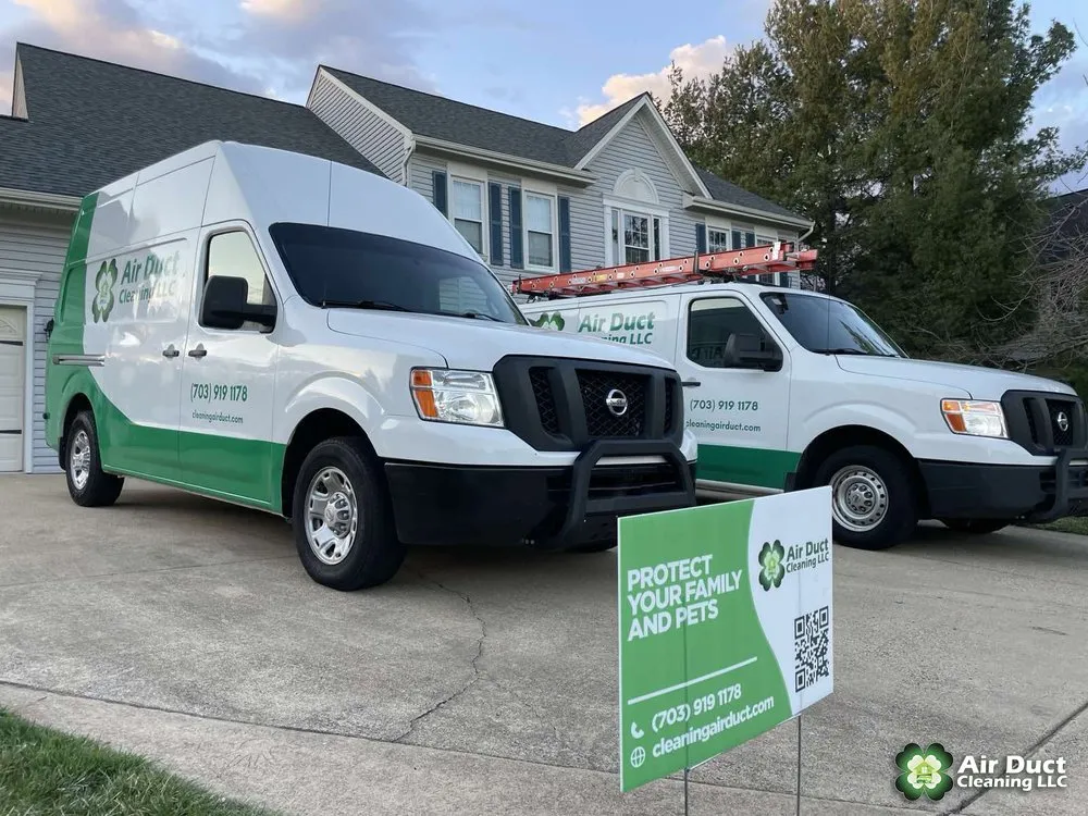 Slide of Air Duct Cleaning